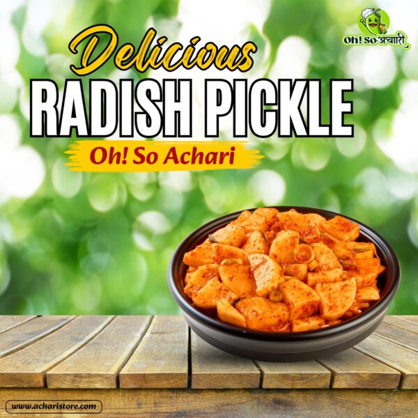 Muli Ka Achar | Radish Pickle
